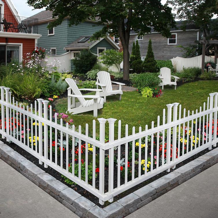 Washington No-Dig Garden Fence Kit (20in H x 42in W)